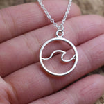 Load image into Gallery viewer, Beach Wave Necklace - Surf Sun Sea