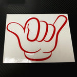 Load image into Gallery viewer, Shaka Hang Loose Sticker - Surf Sun Sea