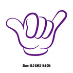 Load image into Gallery viewer, Shaka Hang Loose Sticker - Surf Sun Sea