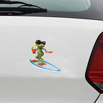 Load image into Gallery viewer, 3D Surfing Funny Car Sticker - Surf Sun Sea
