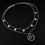 Load image into Gallery viewer, Wave Necklace for Women - Surf Sun Sea