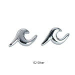 Load image into Gallery viewer, Wave Stud Earrings - Surf Sun Sea