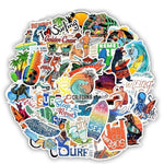 Load image into Gallery viewer, 50-200 PCS Surfing Stickers Pack