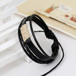 Load image into Gallery viewer, Cool Leather Surfing Waves Bracelet - Surf Sun Sea