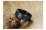Load image into Gallery viewer, SurfSunSea Titanium Wedding Ring