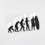 Load image into Gallery viewer, HUMAN SURFING EVOLUTION STICKER
