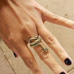 Load image into Gallery viewer, ENERGY STYLE SNAKE RING
