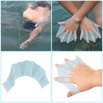 Load image into Gallery viewer, 1 Pair Silicone Swim Gear Fins Hand Webbed - Surf Sun Sea
