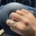 Load image into Gallery viewer, ENERGY STYLE SNAKE RING
