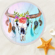 Gypsy  Beach Mat Blanket/Towel - Surf Sun Sea