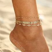 BOHEMIAN SUMMER BEACH ANKLET - Surf Sun Sea