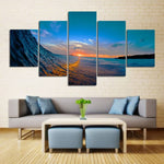 Load image into Gallery viewer, HD PRINTED CRYSTALLINE BARRELS 5 PIECE CANVAS
