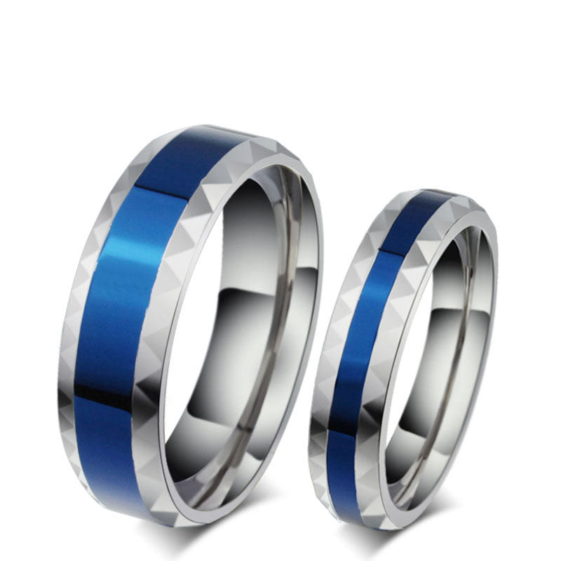 Titanium Blue Ring For Aquatic Lover Men & Women - Surf Sun Sea