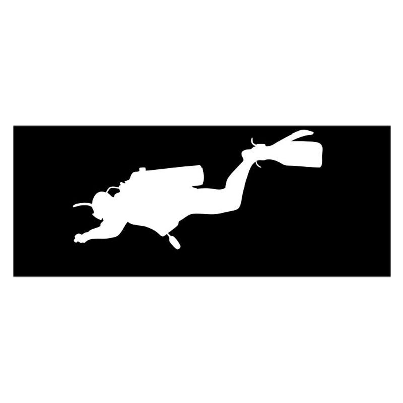 Diving Car Sticker