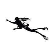 SCUBA DIVER Car Stickers