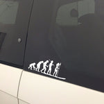 Load image into Gallery viewer, PADDLEBOARDING EVOLUTION STICKER
