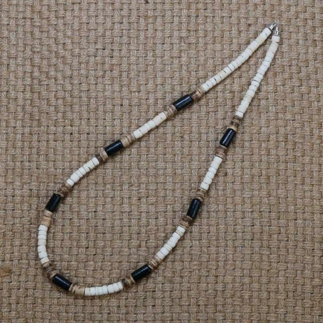 Buy Vibrant Harmony Puka Shell Necklace White, Red, Black Handcrafted  Bohemian Surfer Jewelry Online in India - Etsy
