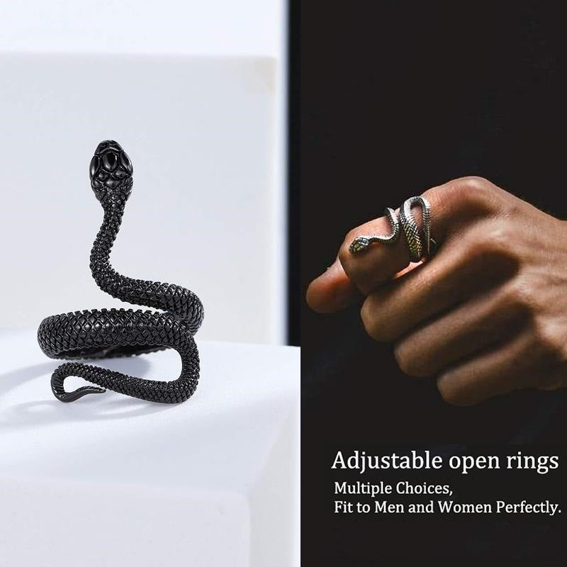 ENERGY STYLE SNAKE RING