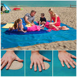 Load image into Gallery viewer, Sand Absorbing Beach Mat - Surf Sun Sea
