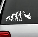 Load image into Gallery viewer, Human Bodyboard Evolution Sticker
