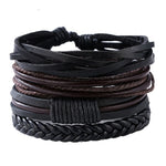 Load image into Gallery viewer, Classic Multi-Wrap Leather Bracelet - Surf Sun Sea
