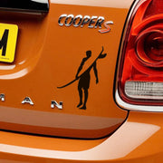 Brave Surfer Sticker - Surf Sun Sea