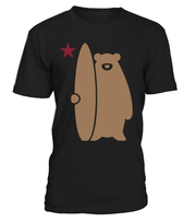 CALI BEAR  SURF SUN SEA