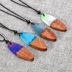 Load image into Gallery viewer, Handmade Wood Surfboard Necklace
