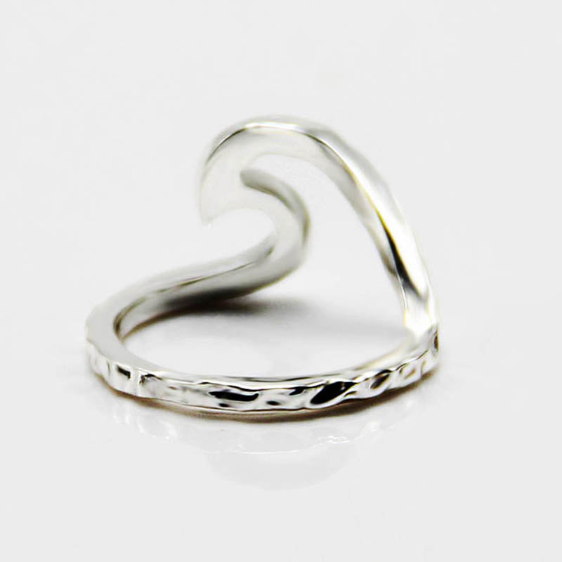 Handmade Surf Beach Waves Rings - Surf Sun Sea