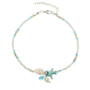 Starfish Anklet For Women - Surf Sun Sea