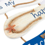 Load image into Gallery viewer, The Beach Is My Happy Place Flip Flop Wall
