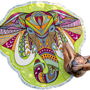 Elefanté  Beach Mat Blanket/Towel - Surf Sun Sea