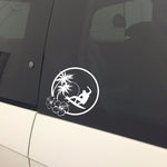 Load image into Gallery viewer, Ocean Surfing Wave Car Sticker
