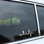 Load image into Gallery viewer, MY HEART BEAT FOR PaddleBoarding Sticker
