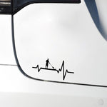 Load image into Gallery viewer, MY HEART BEAT FOR PaddleBoarding Sticker

