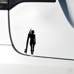 Load image into Gallery viewer, Pretty Deauty Surfer car sticker
