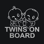 Load image into Gallery viewer, Twins On Board Super Lovable Waterproofing Sticker - Surf Sun Sea
