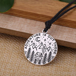 Load image into Gallery viewer, Adventure Is Out There Necklace
