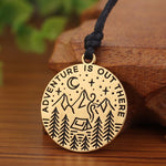 Load image into Gallery viewer, Adventure Is Out There Necklace
