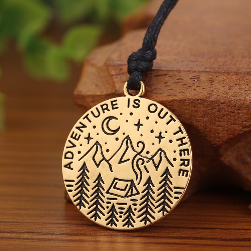 Adventure Is Out There Necklace