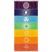 Chakra Beach Tapestry - Surf Sun Sea