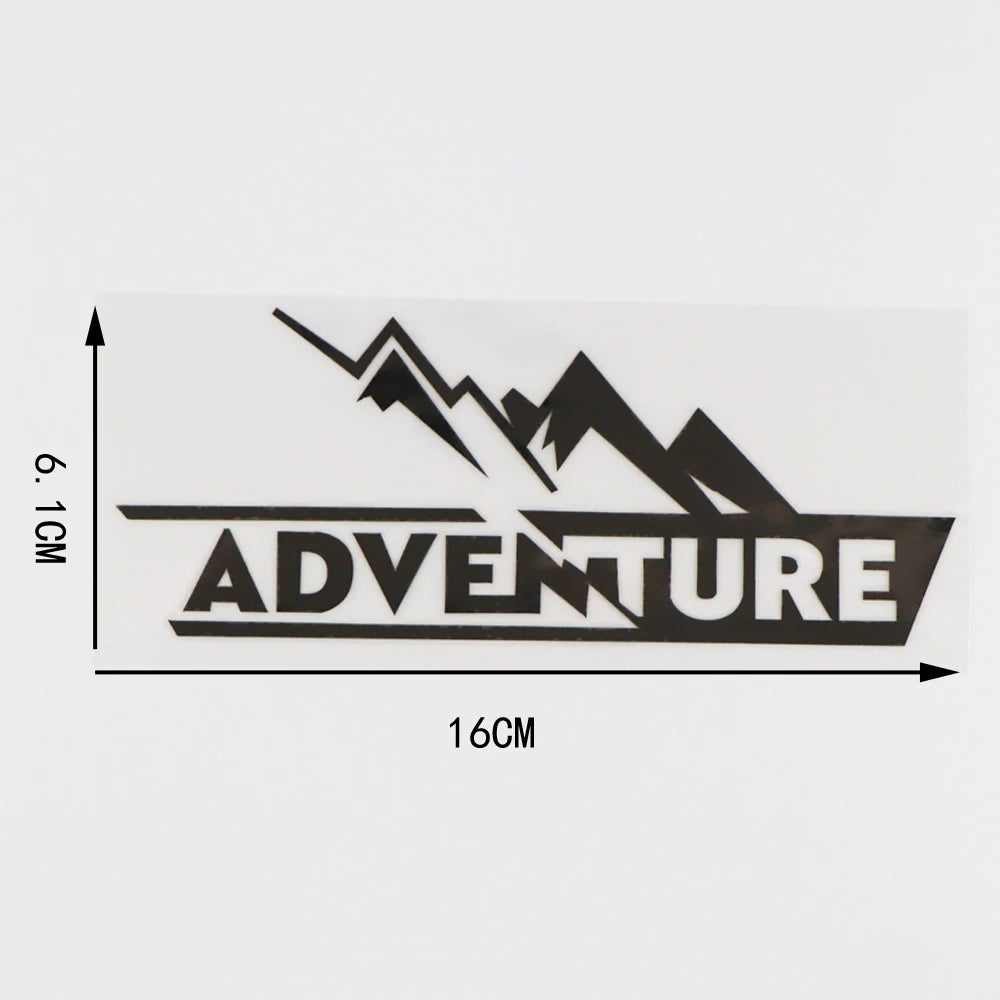 Adventure Car Sticker