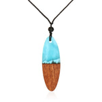 Load image into Gallery viewer, Handmade Wood Surfboard Necklace
