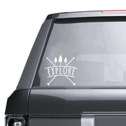 Explore The Forest Car Sticker