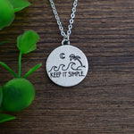 Load image into Gallery viewer, The Great Outdoors Sterling Silver Necklaces Collection - Surf Sun Sea
