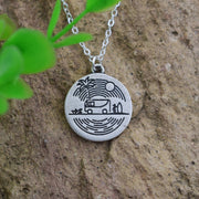 The Great Outdoors Sterling Silver Necklaces Collection - Surf Sun Sea