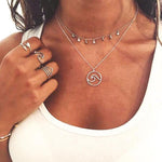 Load image into Gallery viewer, Wave Necklace for Women - Surf Sun Sea
