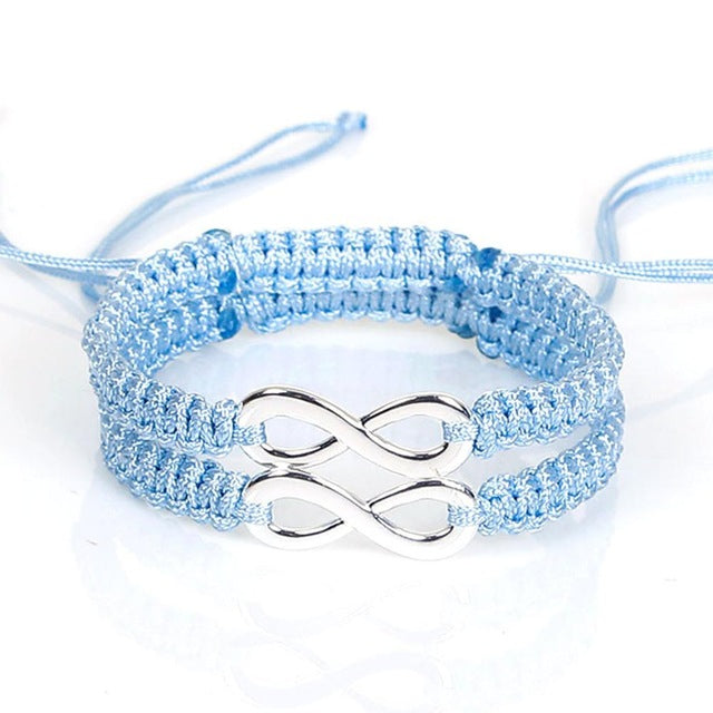 Blue hot sale friendship bracelets