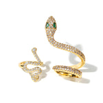 Load image into Gallery viewer, 2PCS SNAKE EARRING &amp; CUFF CLIP
